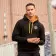 SWEAT SHIRT A CAPUCHE MIXTE PERSONNALISÉ JUST HOODS® 'VARSITO' 