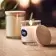 BOUGIE PUBLICITAIRE PARFUMÉE COUVERCLE BAMBOU 'BANILA'