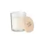 BOUGIE PERSONNALISÉE PARFUMÉE COUVERCLE BAMBOU 'BANILA'