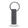 PORTE CLE PERSONNALISABLE EN PU ET ZAMAC 'COLTY'