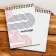 BLOC NOTES SPIRALE A4 PERSONNALISABLE 'LOKISPI' 50 PAGES