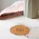 SOUS VERRES PERSONNALISABLE MIF EN CUIR RECYCLE 'COLETTE'