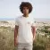 TEE SHIRT PERSONNALISABLE HOMME B&C BLANC 'PALTO BIO 145G'