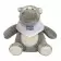 PELUCHE PERSONNALISABLE AVEC BANDANA HIPPOPOTAME 'HEPPO'
