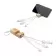 PORTE CLES CABLES PERSONNALISABLE 'MIDIA'