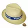 CHAPEAU DE PAILLE PERSONNALISE 'BRAZ EU' EXP 8J