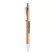 LOT DE 100 STYLOS PUBLICITAIRES EN BAMBOU 'AMAZONIA' EXP 24/48H