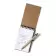 EXPRESS 24/48H BLOC NOTES PERSONNALISÉ AVEC STYLO RECYCLÉ 'PAPYRUS' 
