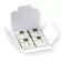 CARTE 4 CARRES PERSONNALISABLE LPCC® 'CARBIO'
