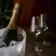 VERRE À CHAMPAGNE PUBLICITAIRE 'CHAMPY' 