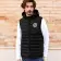 BODYWARMER PERSONNALISABLE A CAPUCHE RPET 'SANBEL' 