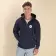 SWEAT ZIPPE MIXTE 280G PERSONNALISABLE 'MORALIE'