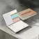 BLOC NOTE PERSONNALISABLE SOUPLE HERBE 'STAVA'