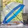 PARAPLUIE PUBLICITAIRE TRANSPARENT À CANNE 'LENCA' 