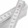 MÈTRE PLIANT PERSONNALISABLE BOIS BLANC 'MINESURA' 2M