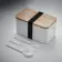 LUNCH BOX PUBLICITAIRE COUVERCLE BAMBOU 'BUCATI DOUBLE'