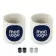 SET 2 TASSES PERSONNALISÉE EN CERAMIQUE 'MIKIES'