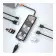 HUB PERSONNALISABLE USB C TRANSPARENT 'UTILITY'