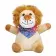 PELUCHES PERSONNALISABLE DE LA SAVANE AVEC BANDANA