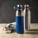 BOUTEILLE PUBLICITAIRE EN CUIVRE 590 ML 'LIKOLN'