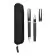 PARURE DE STYLO PERSONNALISABLE BILLE ET ROLLER 'CARBON' 