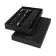PARURE DE STYLO PERSONNALISABLE BILLE ET ROLLER 'CARBON' 
