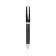 PARURE DE STYLO PERSONNALISABLE BILLE ET ROLLER 'CARBON' 