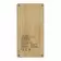 BATTERIE SOLAIRE 8000 MAH BAMBOU PERSONNALISABLE 'FUDO' 4J