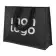 SAC PERSONNALISABLE EN JUTE NOIR 290 GR/M² 'MADOU'