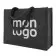 SAC PERSONNALISABLE EN JUTE NOIR 330 GR/M² 'MADOU'
