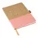 CARNET A5 PERSONNALISABLE LIEGE COTON 'NATURON COLOR'