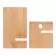 RAPIDE 4J SUPPORT TELEPHONE BAMBOU PERSONNALISABLE 'RAPHY' 