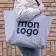 GRAND SAC EN TOILE RECYCLE PERSONNALISABLE 240 GR/M² 'ELO'