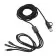 CABLE DE CHARGE PERSONNALISABLE 3M 'FIBOU SMART LONG'