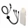 CABLE DE CHARGE RECYCLE PERSONNALISABLE 'FIXTI PLAT'