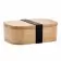 LUNCH BOX EN BAMBOU PERSONNALISABLE 650ML 'BUMBA'