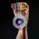 MEDAILLE PERSONNALISABLE EN FER BOMBEE 50 MM 'WIN'