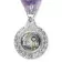 MEDAILLE PERSONNALISABLE EN FER BOMBEE 50 MM 'WIN RPET'