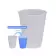 GOBELET MAGIQUE PERSONNALISE 50CL 'DIVERTO'
