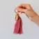 PORTE CLES POMPOM PERSONNALISE 'PANPAN'
