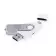 CLE USB ET USB C 3.0 PERSONNALISABLE 'TWISTER DUO' 16 GO