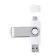 CLE USB ET USB C 3.0 PERSONNALISABLE 'TWISTER DUO' 16 GO