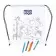 SAC A COLORIER PERSONNALISABLE 'KIDDY CORDE'