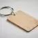 PORTE CLE PERSONNALISABLE EN BAMBOU 'BASTAYA'