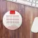 TAPIS DE SOURIS ROND PERSONNALISABLE 'PADY DATE'