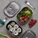LUNCH BOX PERSONNALISEE EN INOX 600ML 'INOXTA'
