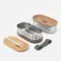 LUNCH BOX DOUBLE PERSONNALISEE EN INOX ET BAMBOU 'JAPY'