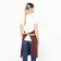 TABLIER LONG PERSONNALISABLE EN COTON RECYCLE 200G 'KARITAB'