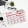 CALENDRIER PAPIER SOUPLE PERSONNALISABLE 'ASTERO RECYCLE'