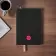AGENDA SEMAINIER PU SOUPLE PERSONNALISE 'APRIL'
